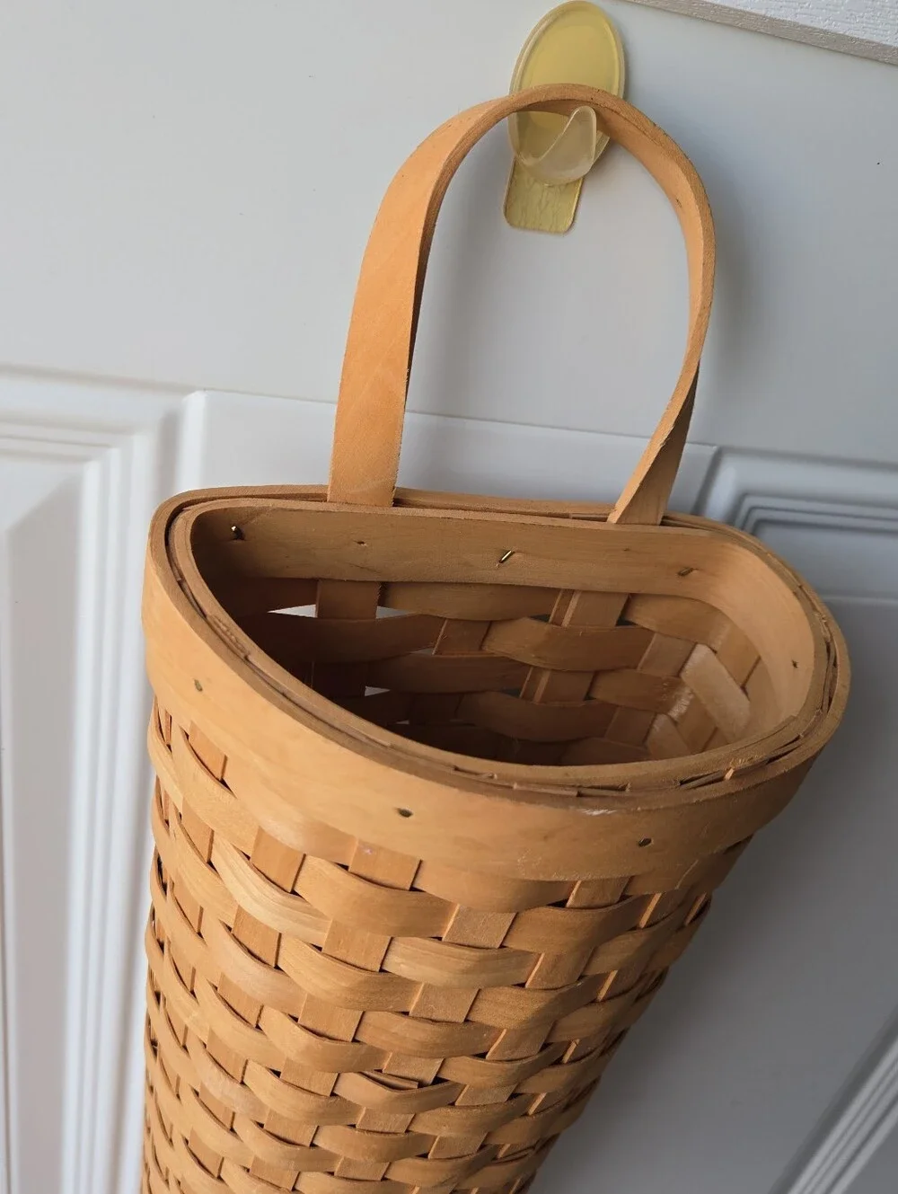 Woven Tall Hanging Basket